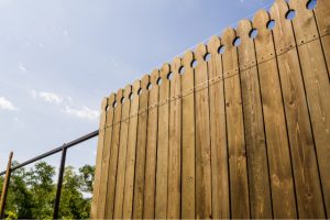 Installing a new wooden fence